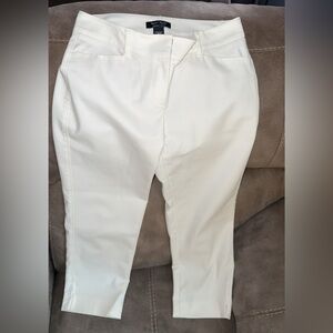 White Black House Market Straight crop